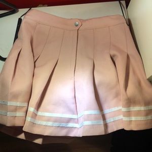 Pink Cheerleader skirt